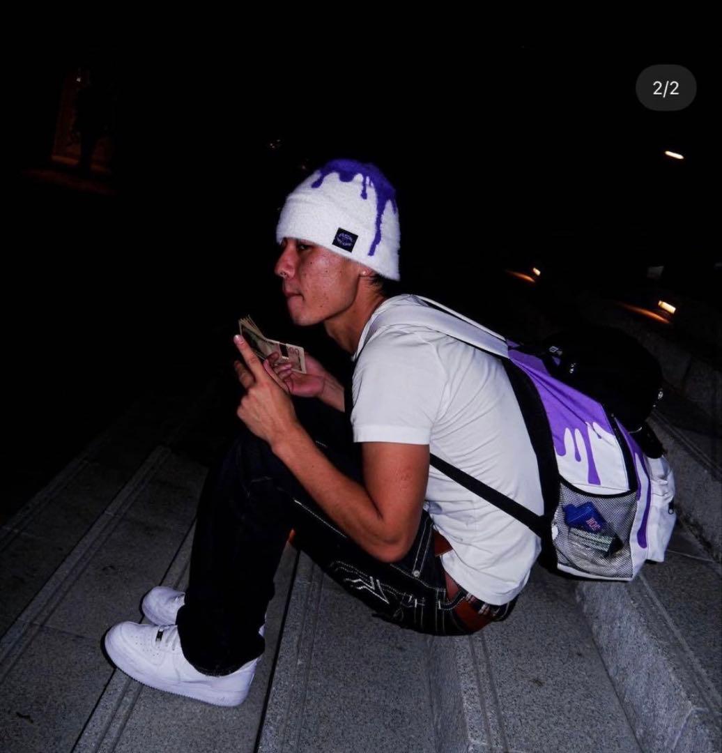 FML DRIP BACKPACK （WHITE） flexwitme