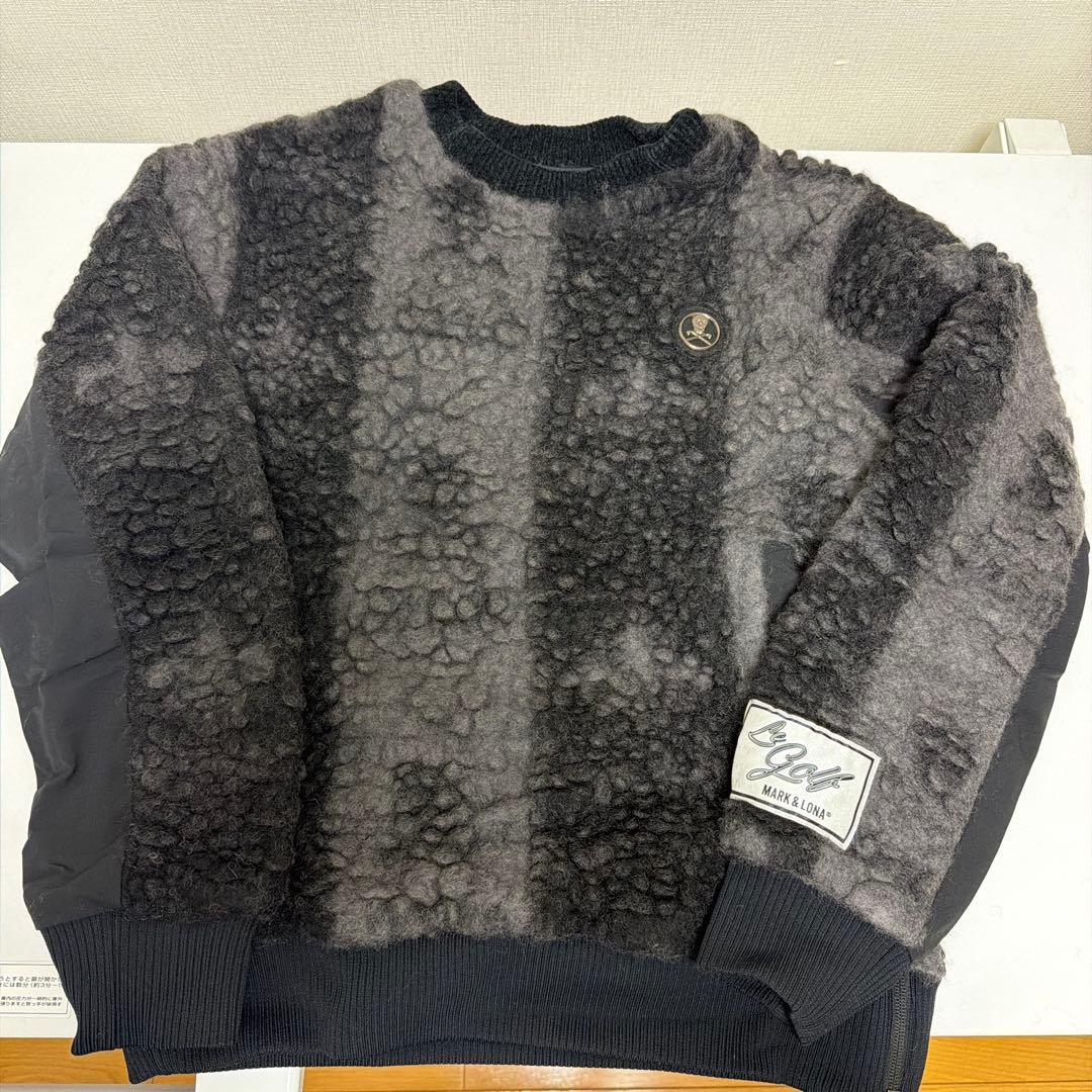 MARK & LONA フリースセーター グレー系