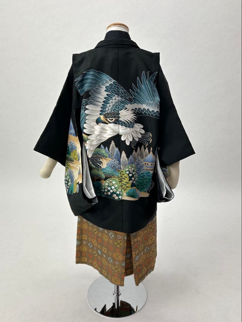 七五三 5歳 絵羽織袴セット 110cm ⑦