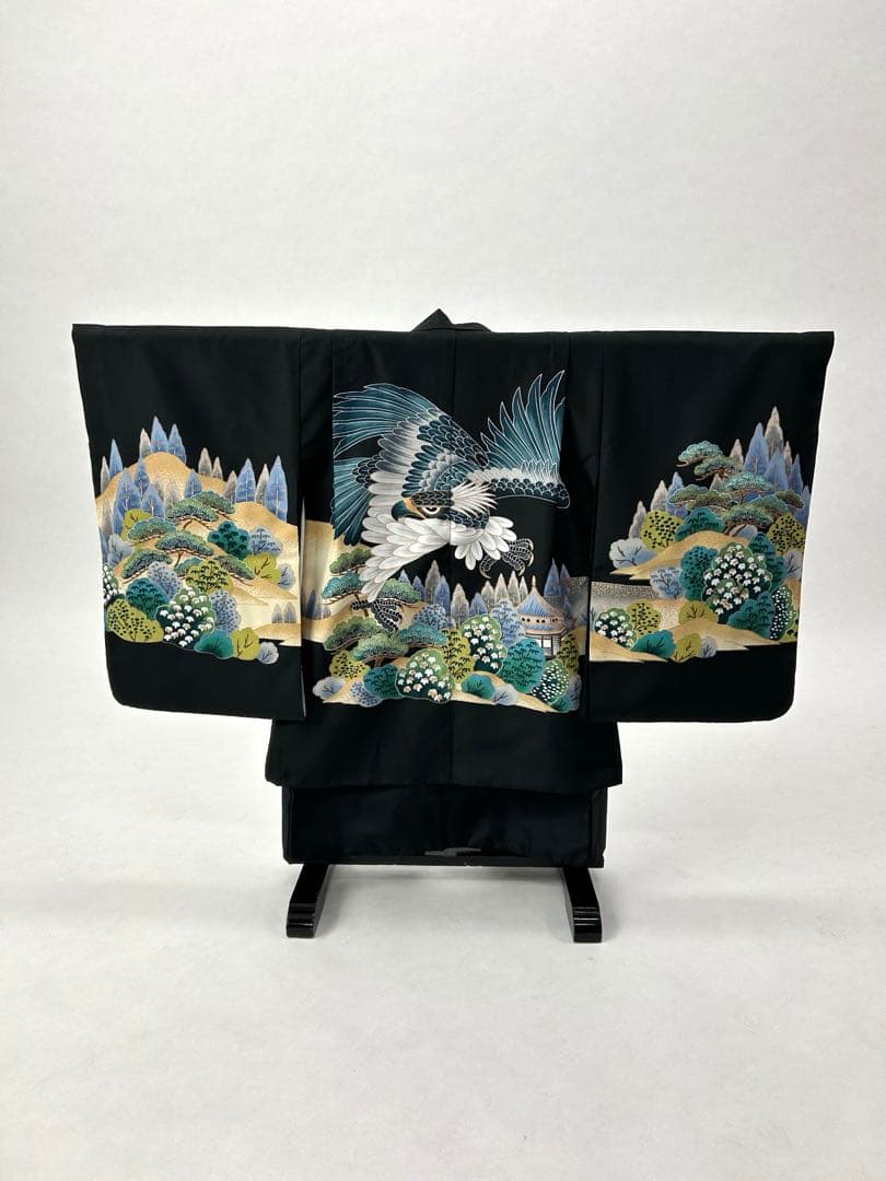 七五三 5歳 絵羽織袴セット 110cm ⑦