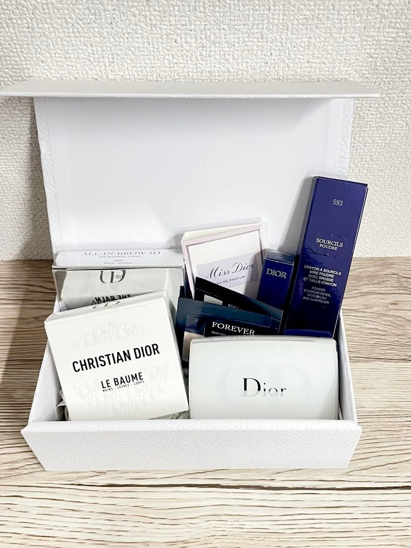 Dior ディオール　ノベルティ コスメセット　まとめ売り　ポーチ付き