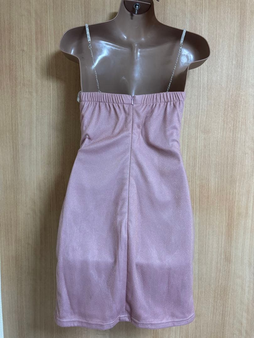 AR25823＊ラメチュール✖️ビジューマイクロミニドレスpkS