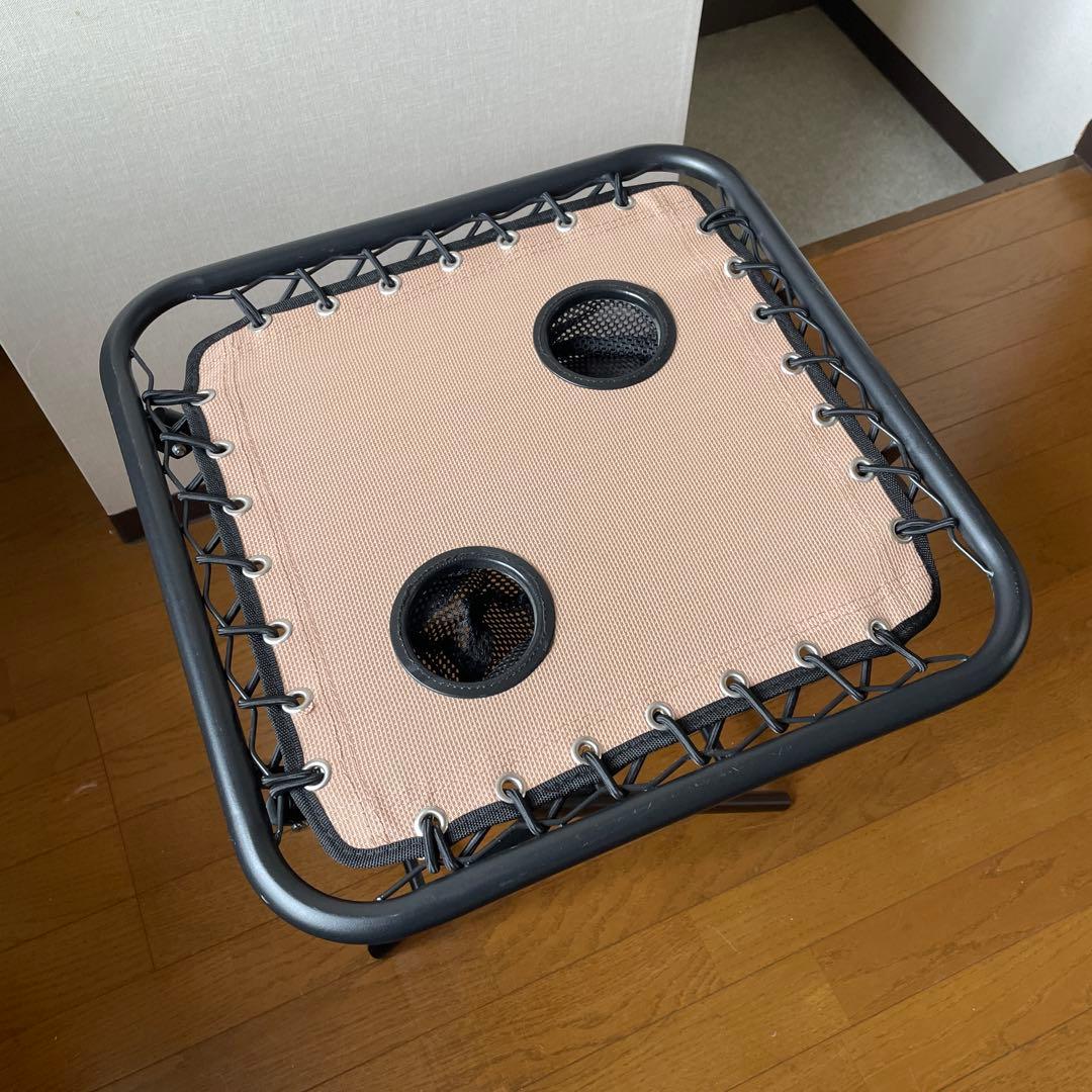 Amazonベーシック 折りたたみ ゼログラビティーチェア サイドテーブル付2脚