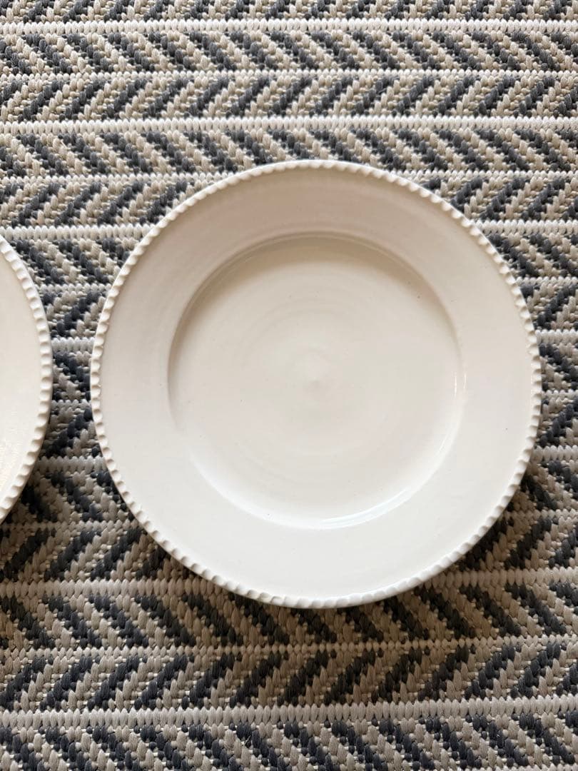 【美品】岡田直人ふちしのぎリムプレートS 2枚