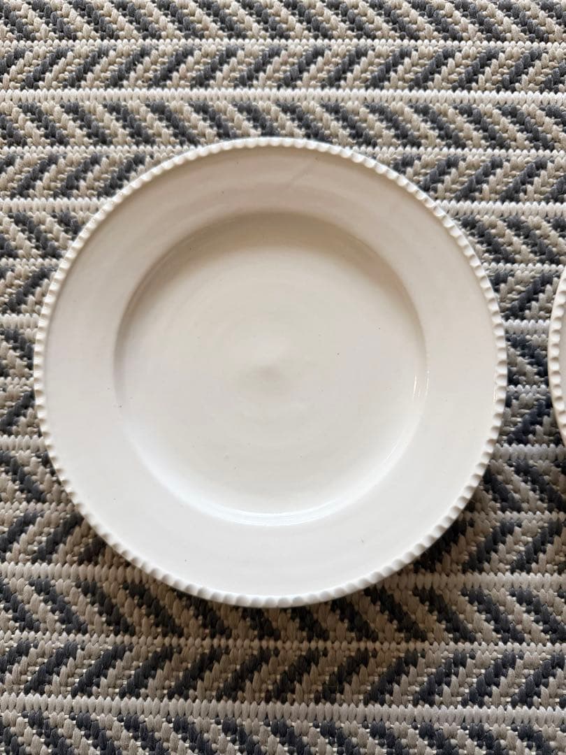 【美品】岡田直人ふちしのぎリムプレートS 2枚