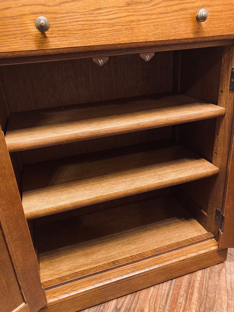 く*り様 葉山家具 葉山ガーデン オーク キャビネット650 コンソール サイド