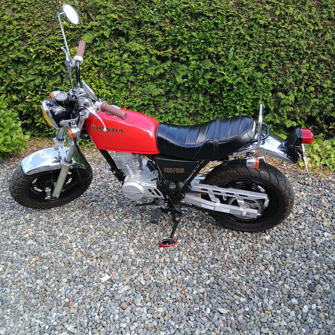 エイプ50、100用フロント、リアメッキ色フェンダー