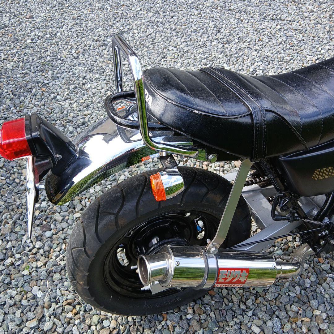 エイプ50、100用フロント、リアメッキ色フェンダー