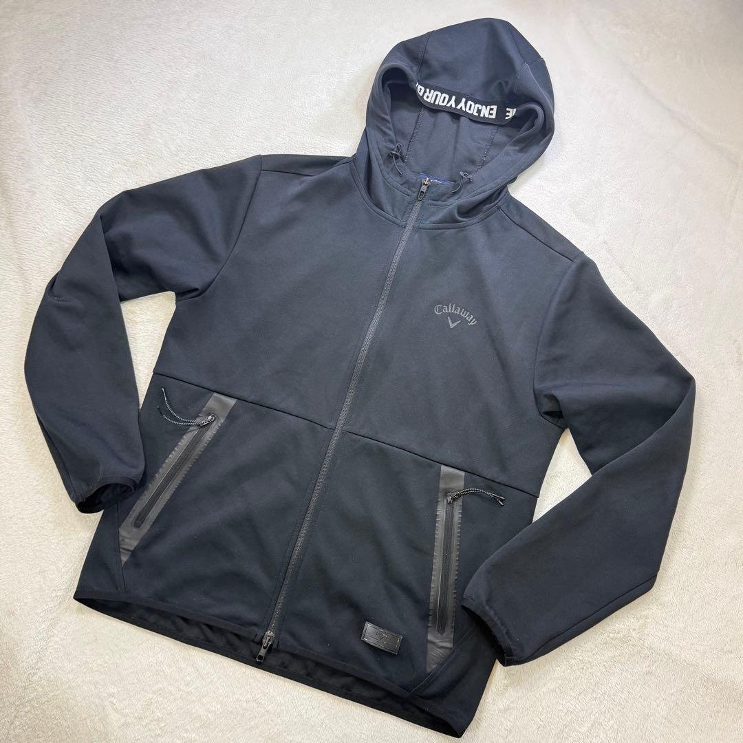 Callaway ゴルフウェア セットアップ パーカー＆パンツ ブラック