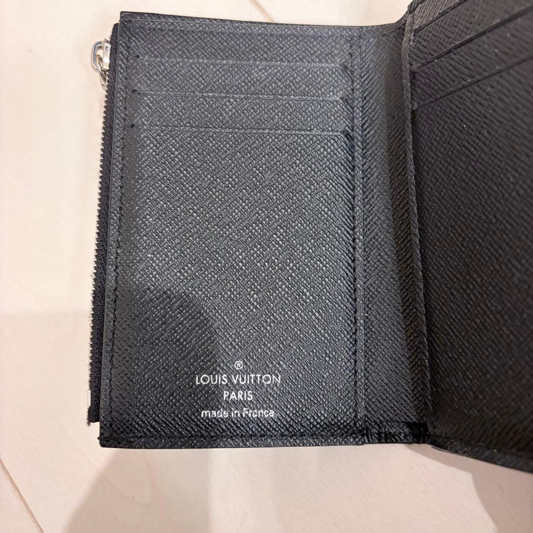 小物 Louis VuittonxSupreme Chain Wallet Black