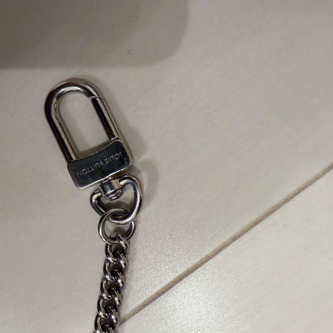 小物 Louis VuittonxSupreme Chain Wallet Black