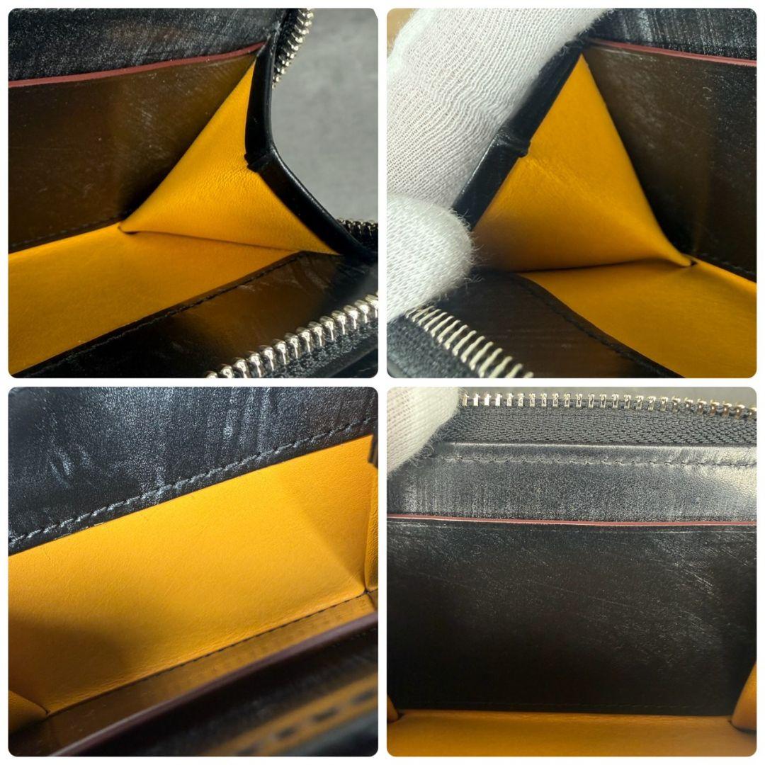 【新品同等】GANZO AVON ブライドルレザー Lファスナー 2つ折り財布