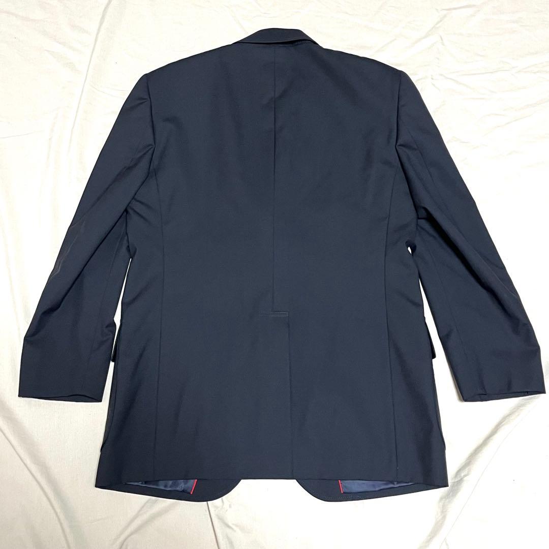 【美品】ジェイプレス　テーラードジャケット　金ボタン 紺ブレ　シングル　M 黒
