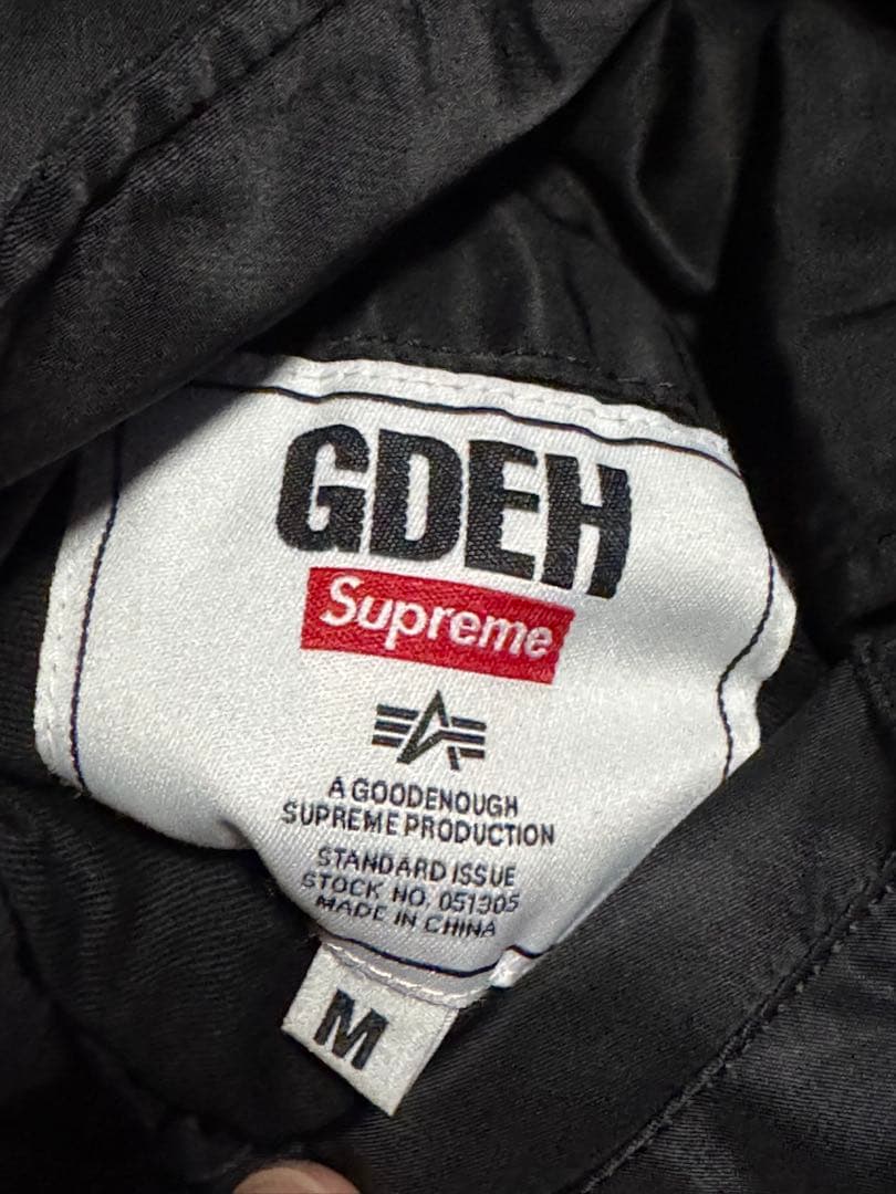 supreme × good enough ma-1