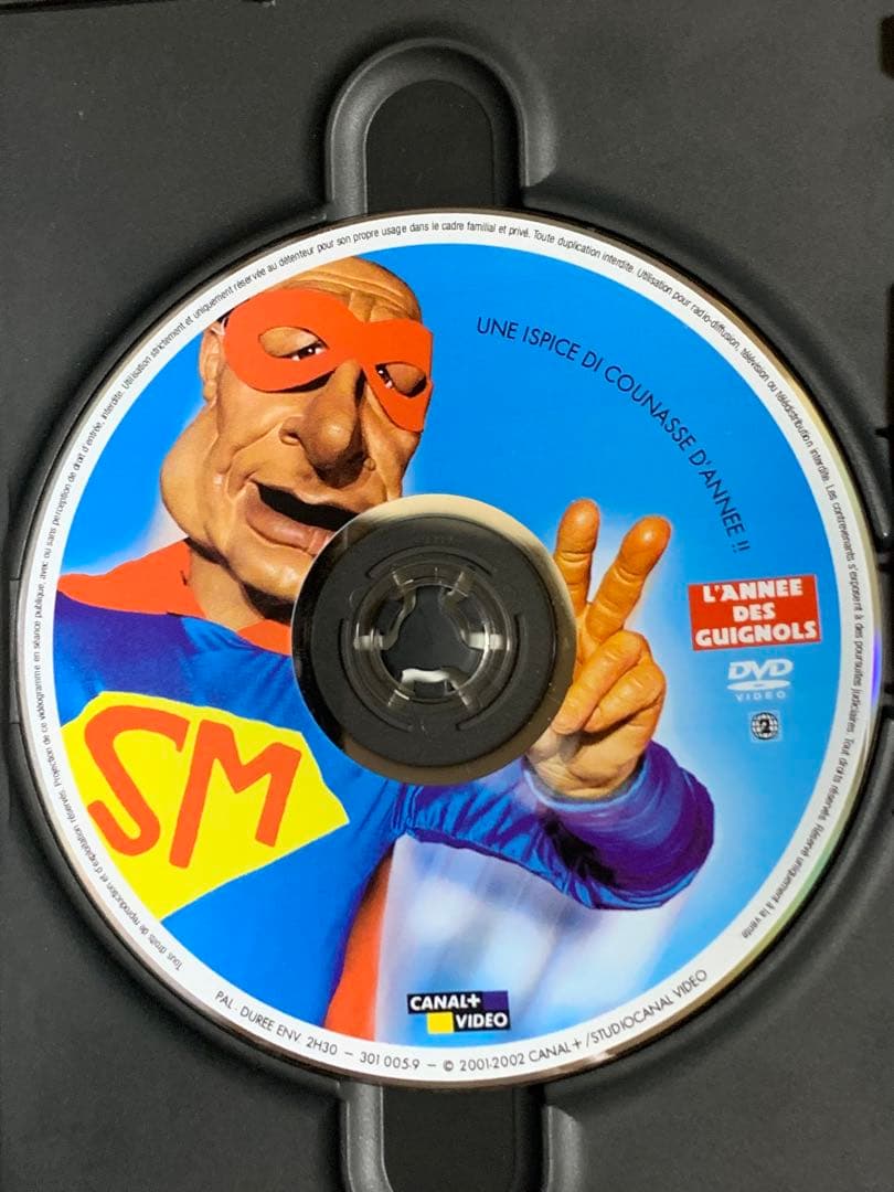 DVD フランス　風刺人形劇番組　レ・ギニョール・ド・ランフォ　リージョン２