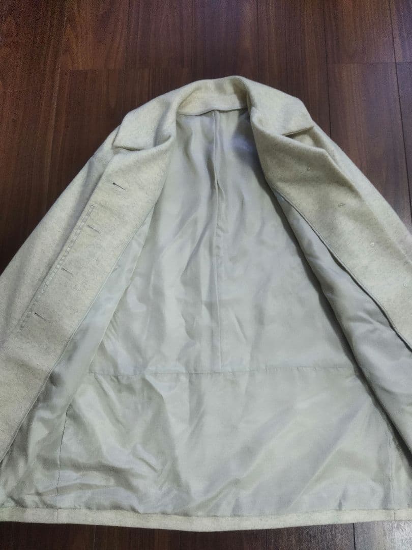 試着のみ♪アルチザン ウール カシミヤ コート 9号 百貨店