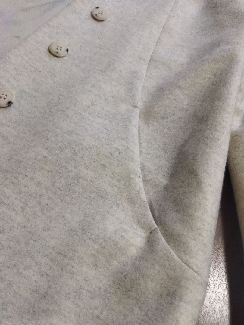試着のみ♪アルチザン ウール カシミヤ コート 9号 百貨店