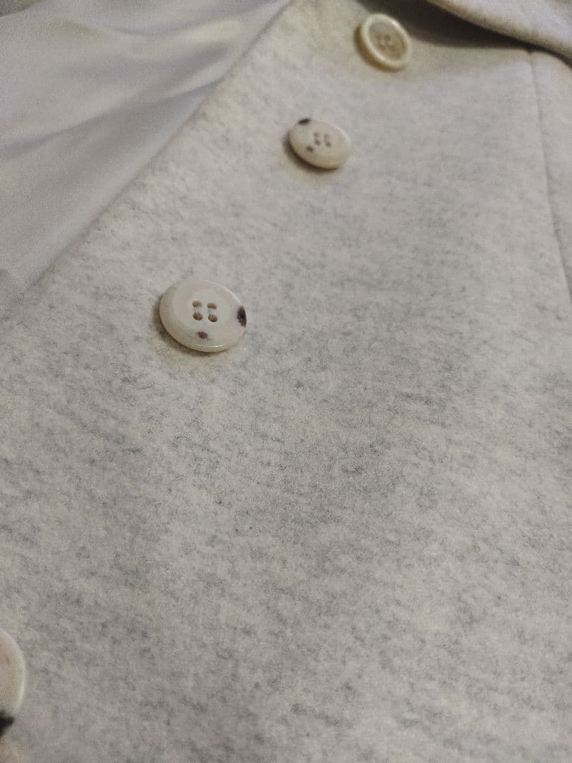 試着のみ♪アルチザン ウール カシミヤ コート 9号 百貨店