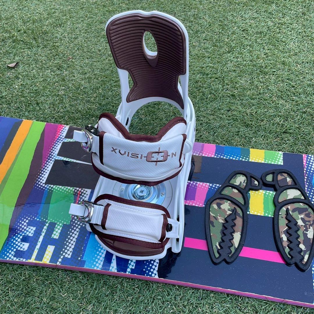 スノーボード　3点セット　PHANTON 153 初心者 27.5 メンズ