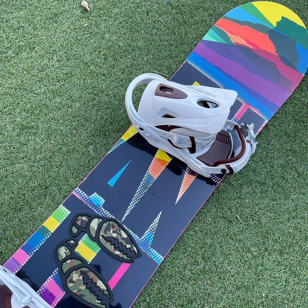 スノーボード　3点セット　PHANTON 153 初心者 27.5 メンズ