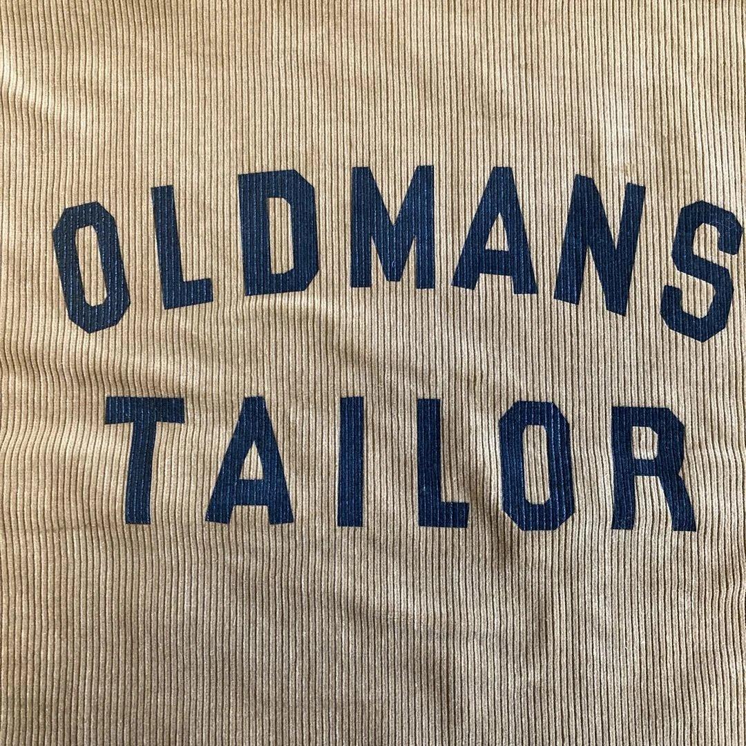オールドマンズテーラー コーデュロイ ロゴプリント トート バッグ
