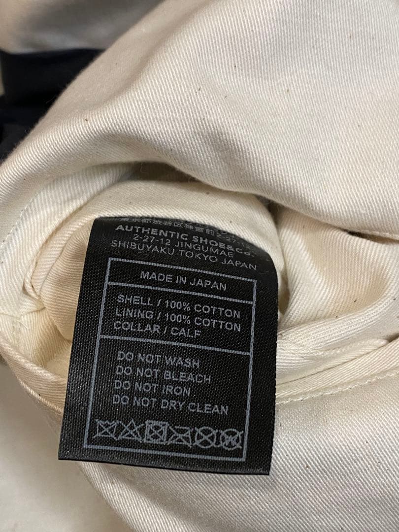 FOOT THE COACHER フットザコーチャー　オイルド　ノーカラーコート