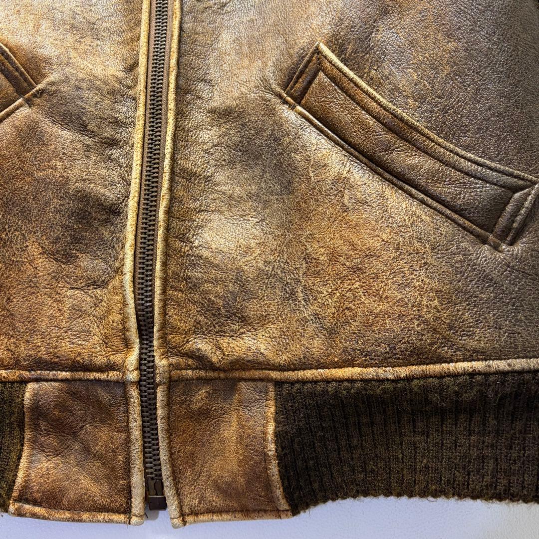 希少品! AVIREX アヴィレックス B-6 アメリカ製 フライトジャケット