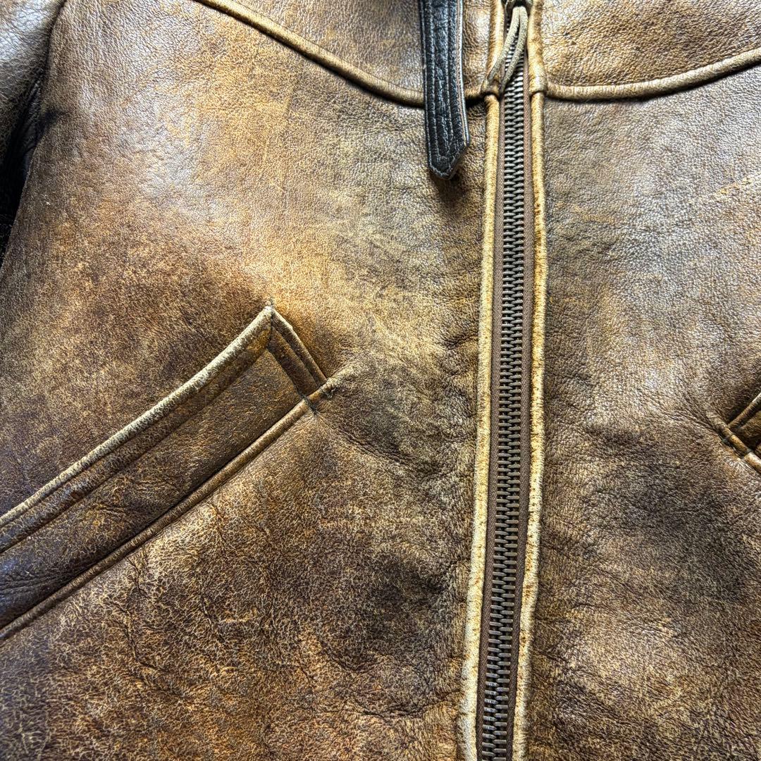 希少品! AVIREX アヴィレックス B-6 アメリカ製 フライトジャケット