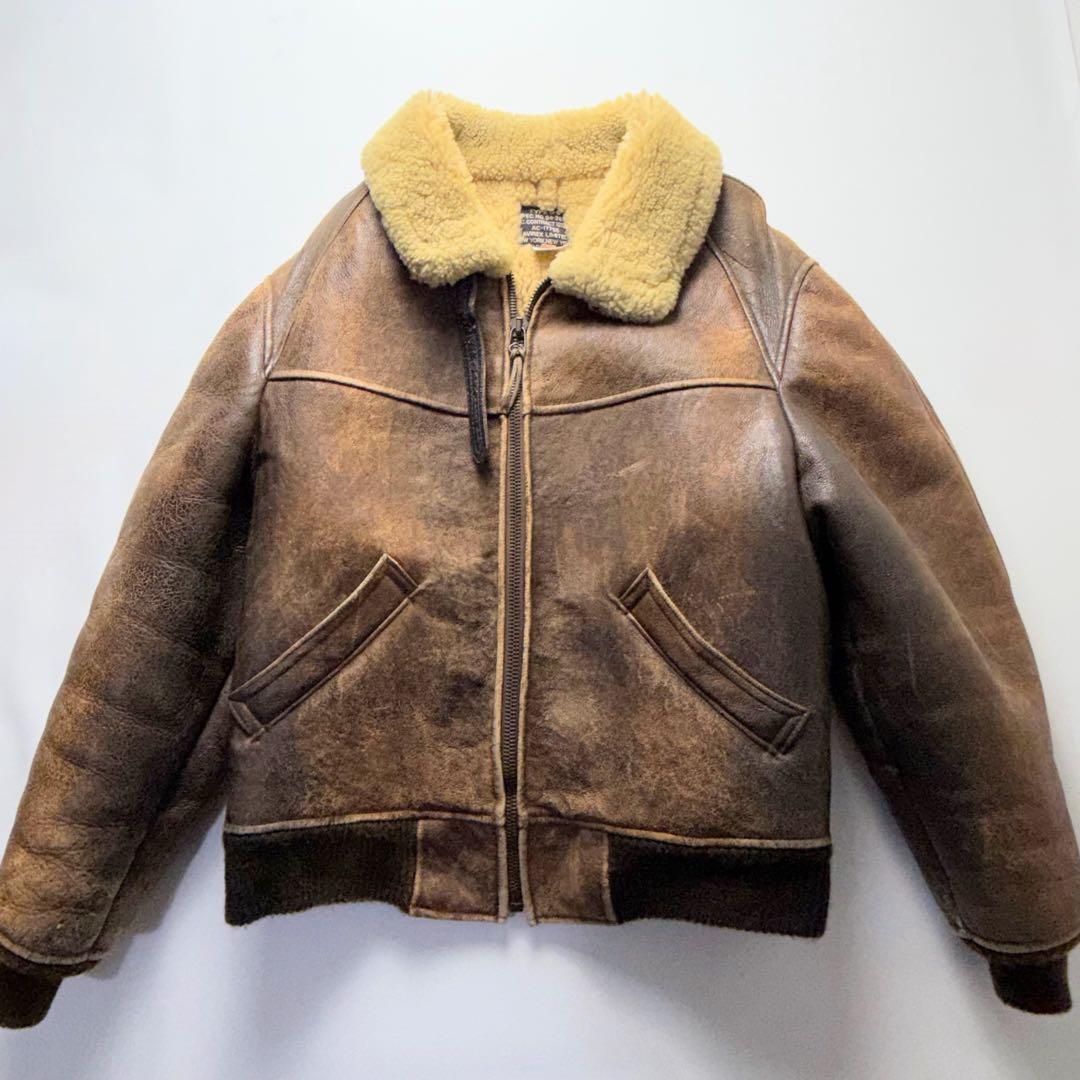 希少品! AVIREX アヴィレックス B-6 アメリカ製 フライトジャケット