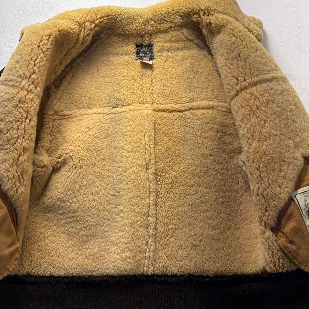 希少品! AVIREX アヴィレックス B-6 アメリカ製 フライトジャケット