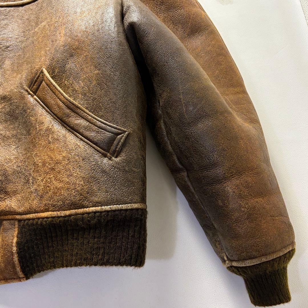 希少品! AVIREX アヴィレックス B-6 アメリカ製 フライトジャケット