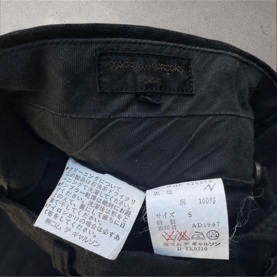 90's COMME des GARCONS HOMME リネンスラックス