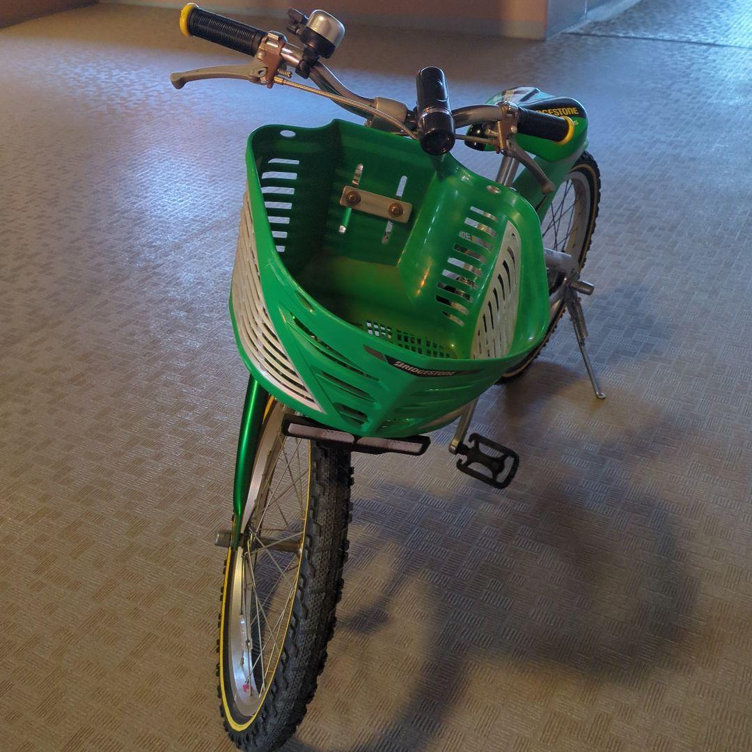 【手渡し】ブリジストン Cross Fire 子供用自転車 グリーン 18インチ