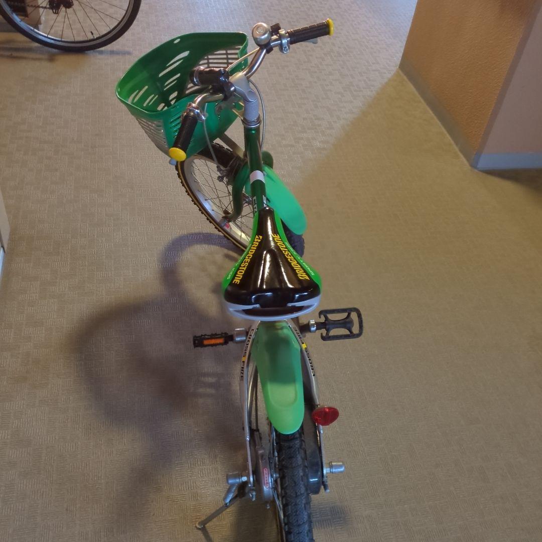 【手渡し】ブリジストン Cross Fire 子供用自転車 グリーン 18インチ