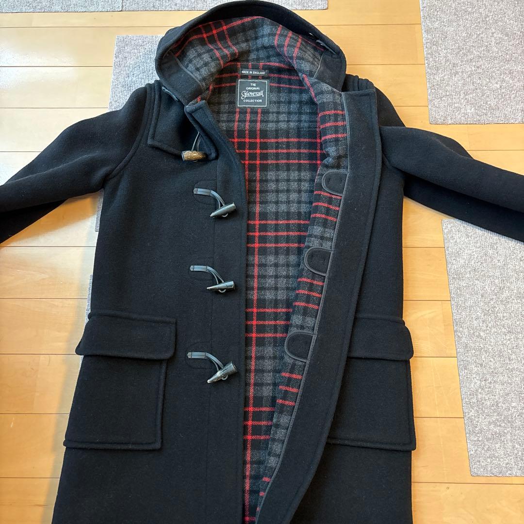 Gloverall ダッフルコート 黒 ウール製