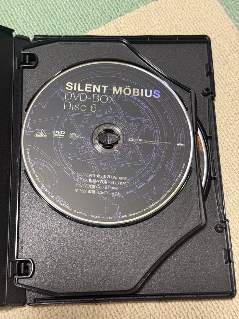 サイレントメビウス　SILENT MÖBIUS DVD-BOX