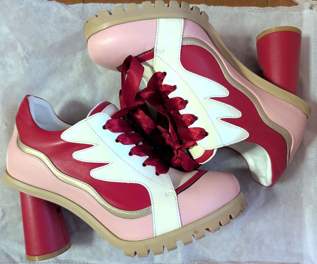 マイラクラシック カードキャプターさくら アイコニック ヒールスニーカー ローズ
