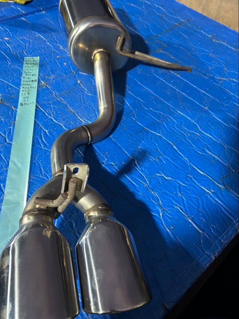 スズキ　スティングレー　MH34S ブリッツマフラー