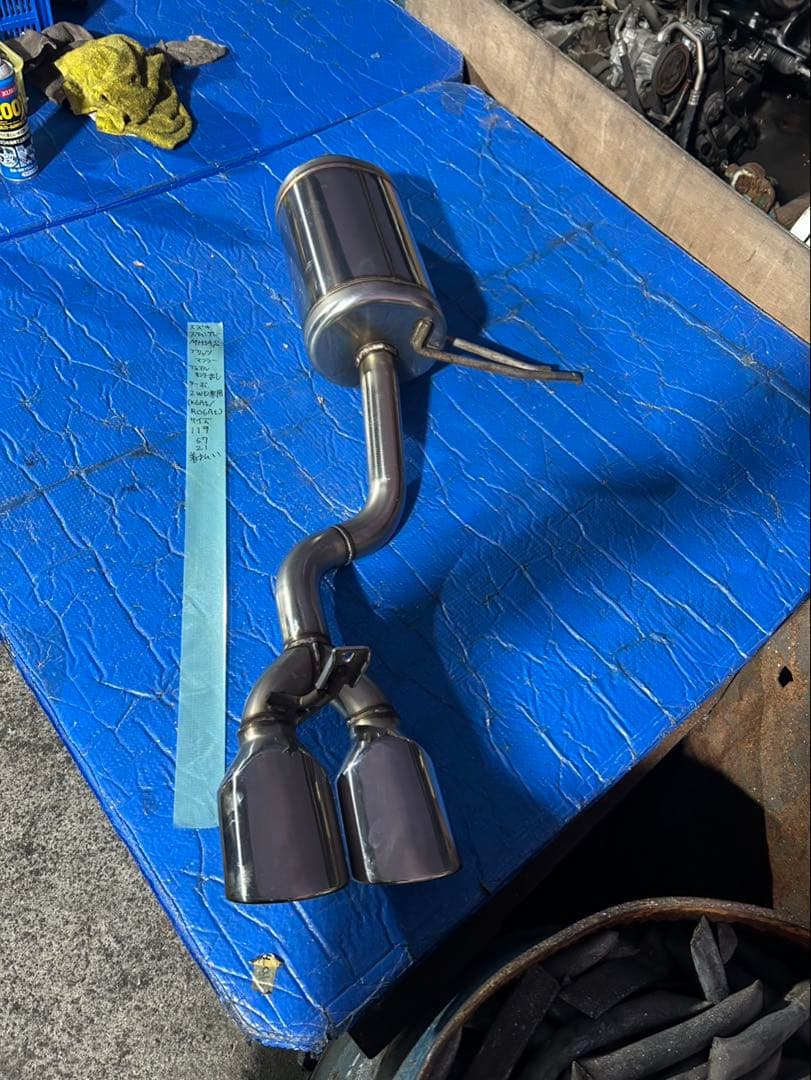 スズキ　スティングレー　MH34S ブリッツマフラー