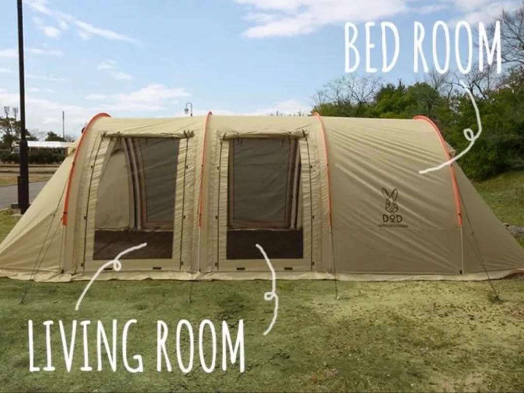 T*i様 DOD 初代 カマボコテント ディーオーディー キャンプ テント 初期