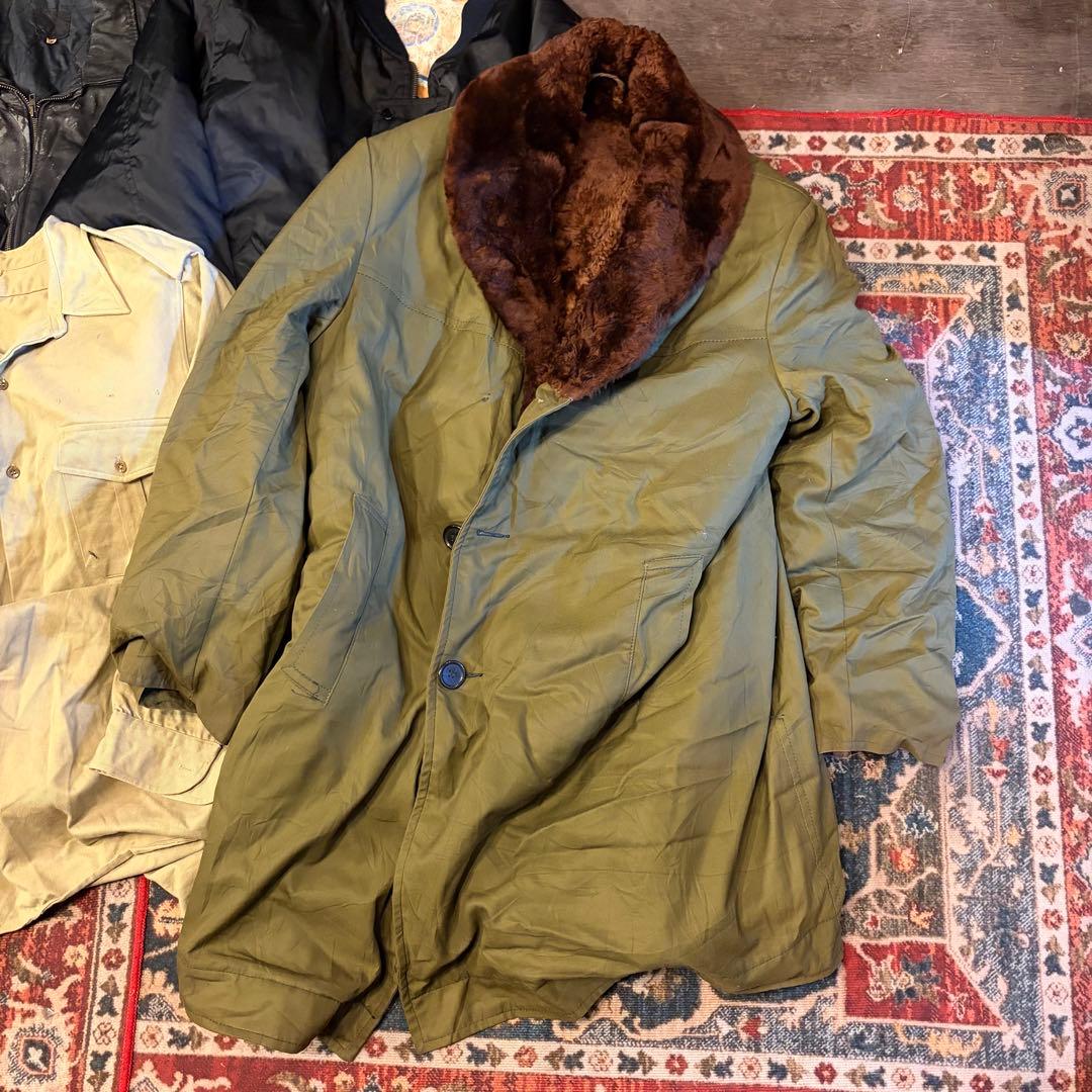 週*割様 古着卸 6点 まとめ売り フランス軍 パイロットレザー ムートンコート