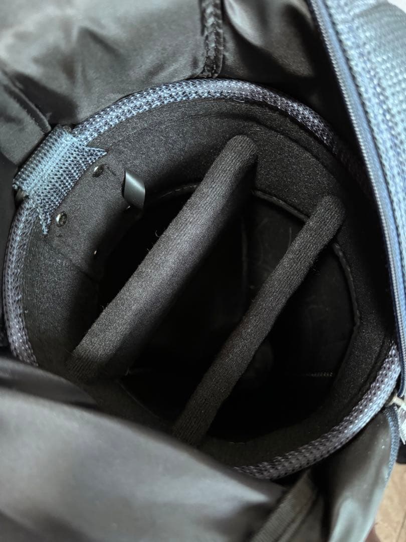 adabat アダバット　ゴルフキャディバッグ ネイビー 犬のイラスト付き