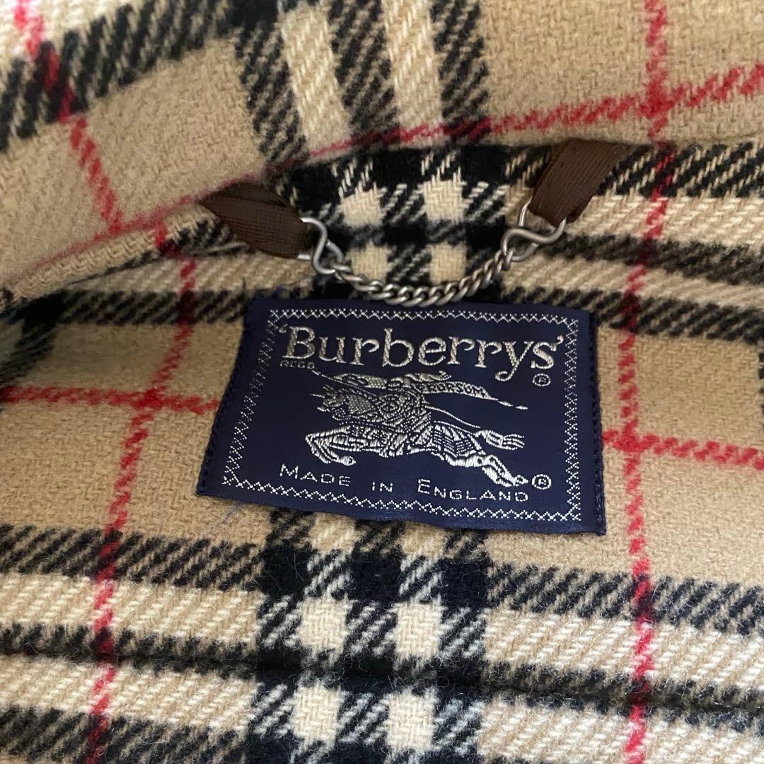 本日限定【美品】 Burberrys 英国製 ベージュ ダッフルコート ロング