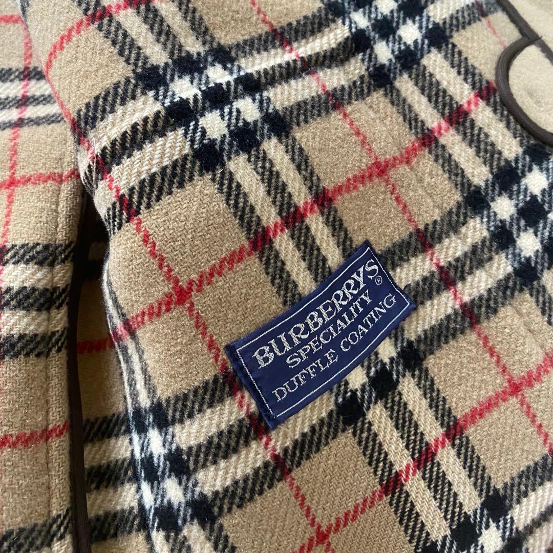 本日限定【美品】 Burberrys 英国製 ベージュ ダッフルコート ロング