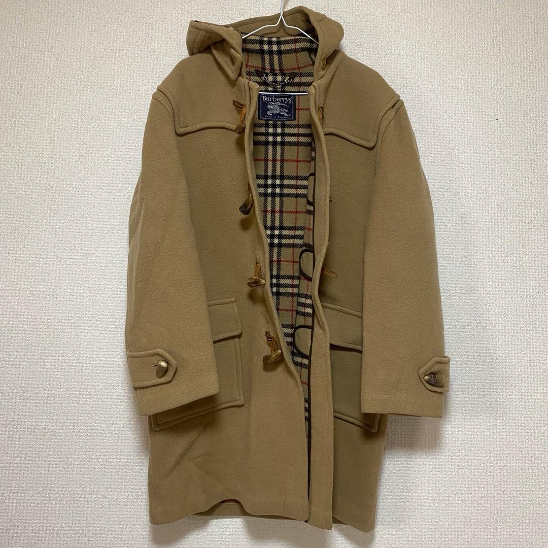 本日限定【美品】 Burberrys 英国製 ベージュ ダッフルコート ロング