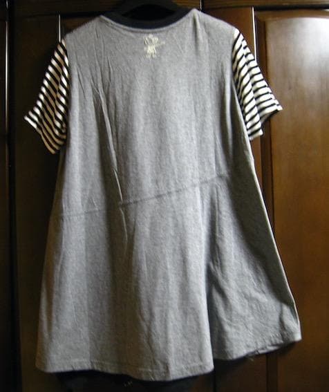 アルベロベロ☆未使用！ブタさん刺繍 切り替えデザイン チュニック☆