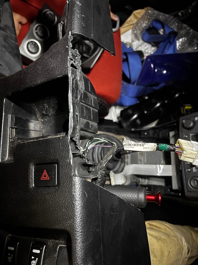 日産　フェアレディZ33 右引きサイドブレーキ　スピンターノブ付き　CPV35