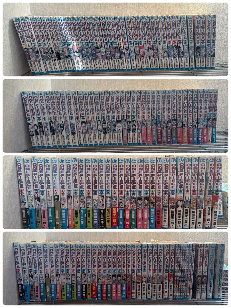 ワンピース漫画1~105巻＋別冊12冊 まとめ売り 少年ジャンプ