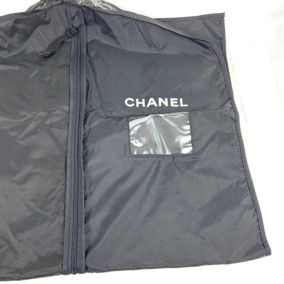 CHANEL シャネル ベルベット ハンガー 黒 ベロア ガーメントカバー