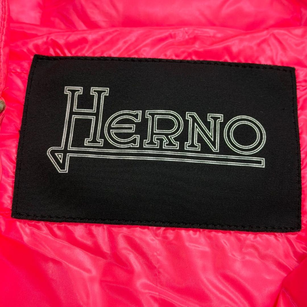 17076✨ヘルノ 22AW ダウンベスト 38 M ピンク